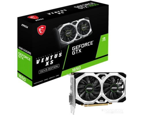 Видеокарта MSI GeForce GTX 1650 D6 VENTUS XS OCV3