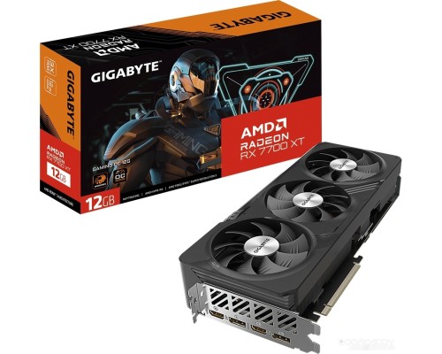 Видеокарта Gigabyte Radeon RX 7700 XT GAMING OC 12G GV-R77XTGAMING OC-12GD