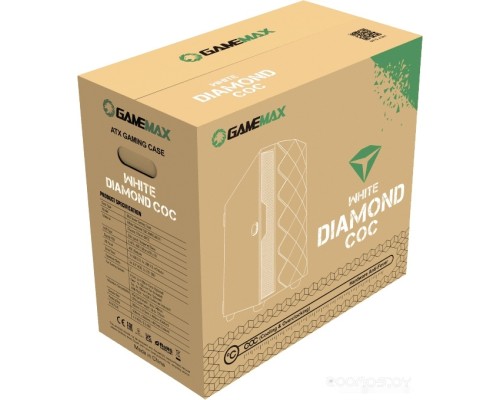 Корпус GameMax Diamond COC WT (белый)