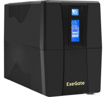 Источник бесперебойного питания Exegate Power Smart ULB-1000.LCD.AVR.2SH.RJ.USB EX292792RUS