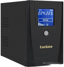 Источник бесперебойного питания Exegate SpecialPro Smart LLB-1000.LCD.AVR.1SH.2C13 EX292787RUS