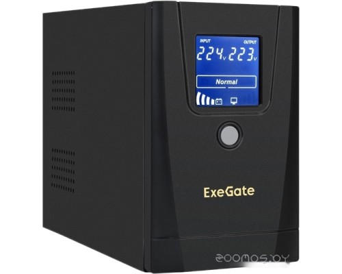 Источник бесперебойного питания Exegate SpecialPro Smart LLB-1000.LCD.AVR.1SH.2C13 EX292787RUS