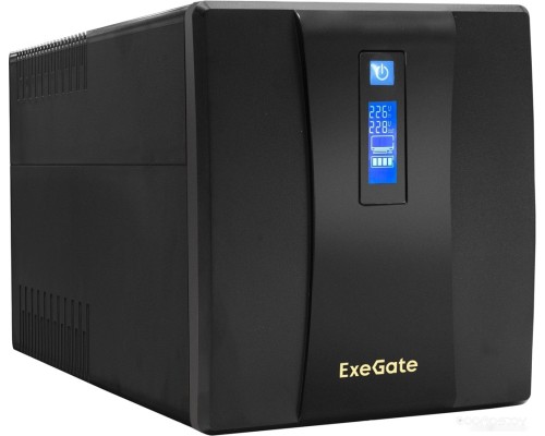 Источник бесперебойного питания Exegate SpecialPro Smart LLB-1200.LCD.AVR.4SH.USB EP285494RUS