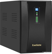 Источник бесперебойного питания Exegate SpecialPro UNB-2200.LED.AVR.1SH.2C13.RJ.USB EX292611RUS