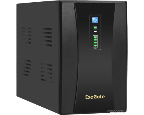 Источник бесперебойного питания Exegate SpecialPro UNB-2200.LED.AVR.1SH.2C13.RJ.USB EX292611RUS