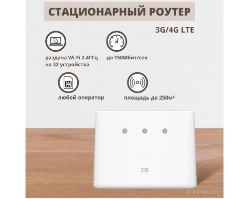 Беспроводной маршрутизатор ZTE MF293N (белый)