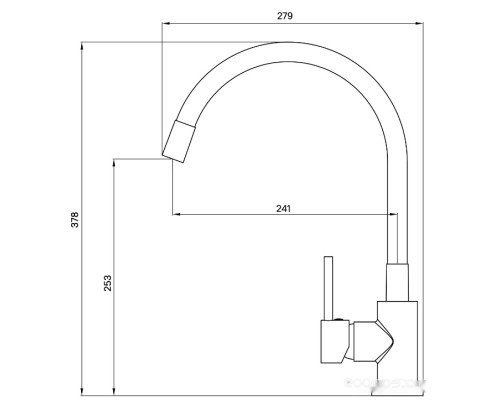 Смеситель Milardo Meal M01SB0FM05