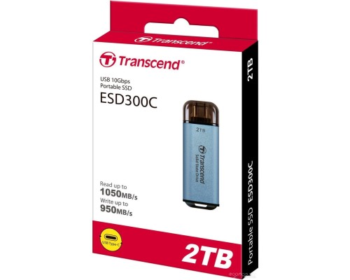 Внешний жёсткий диск Transcend ESD300 2TB TS2TESD300C