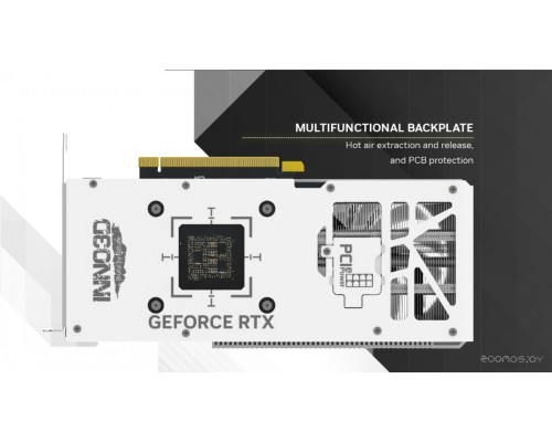 Видеокарта Inno3D GeForce RTX 4070 Twin X2 OC White N40702-126XX-183052V