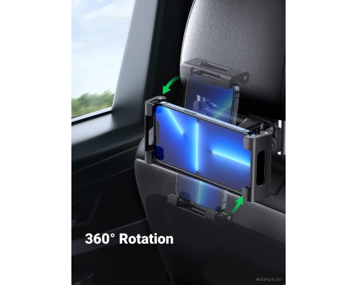 Автомобильный держатель Ugreen 360° Adjustable Headrest Mount Car Phone Holder 60108