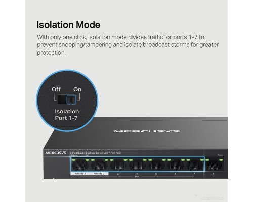 Коммутатор Mercusys MS108GP