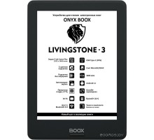 Электронная книга Onyx BOOX Livingstone 3