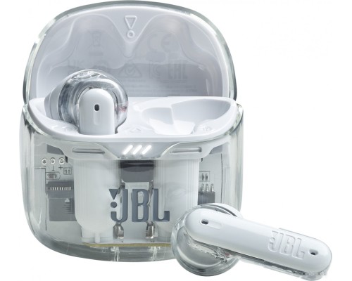 Наушники JBL Tune Flex Ghost (белый)