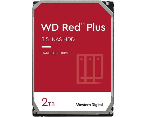 Жесткий диск Western Digital Red Plus 2TB WD20EFPX