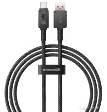 Кабель Baseus Unbreakable Series USB Type-A - USB Type-C (1 м, черный)