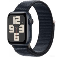 Умные часы Apple Watch SE 2 40 мм (алюминиевый корпус, темная ночь/темная ночь, нейлоновый ремешок)