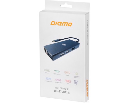 USB-хаб DIGMA DS-970UC_G