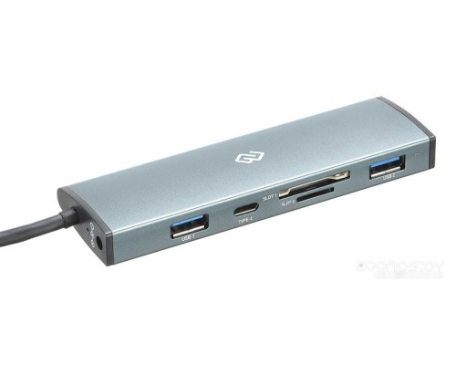 USB-хаб DIGMA HUB-2U3.0СCR-UC-G