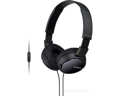 Наушники Sony MDR-ZX110AP (черный)