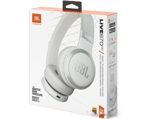 Наушники JBL Live 670NC (белый)