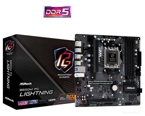 Материнская плата ASROCK B650M PG LIGHTNING