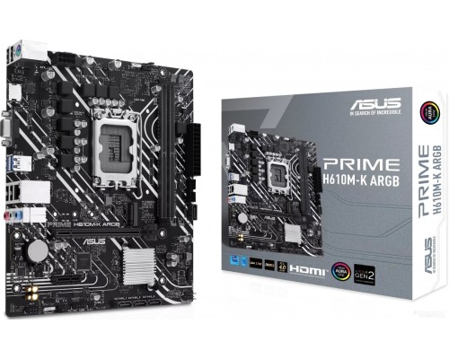 Материнская плата Asus Prime H610M-K ARGB