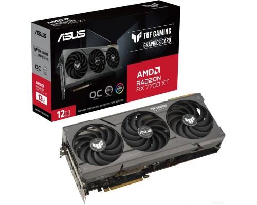 Видеокарта Asus TUF Radeon RX 7700 XT Gaming OC Edition 12G GDDR6 TUF-RX7700XT-O12G-GAMING