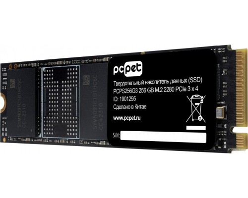 SSD PC PET PCPS256G3 256GB