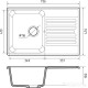 Кухонная мойка GranFest QUARZ Z-78 (темно-серый)