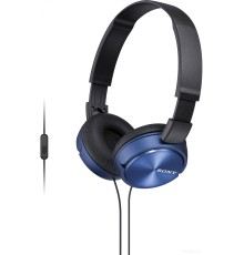 Наушники Sony MDR-ZX310AP (синий)