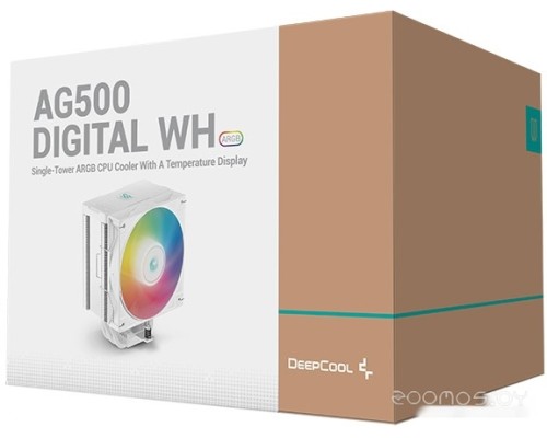 Кулер для процессора Deepcool AG500 Digital WH ARGB R-AG500-WHADMN-G-1