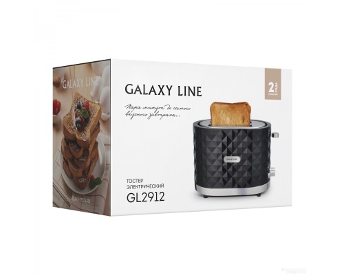 Тостер Galaxy Line GL2912 (черный)