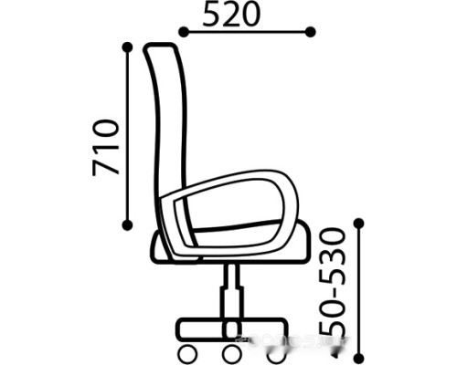 Офисное кресло Brabix Grand EX-500 (черный)