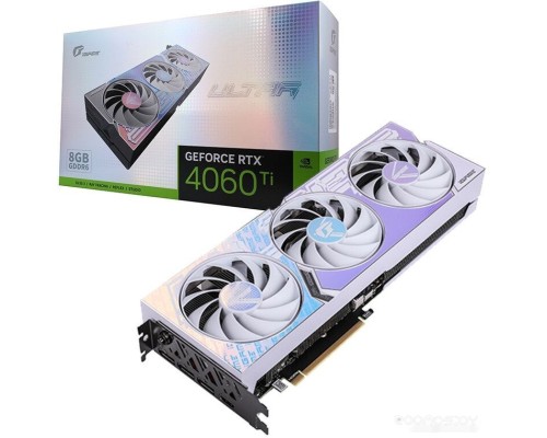 Видеокарта Colorful iGame GeForce RTX 4060 Ti Ultra W OC 8GB-V