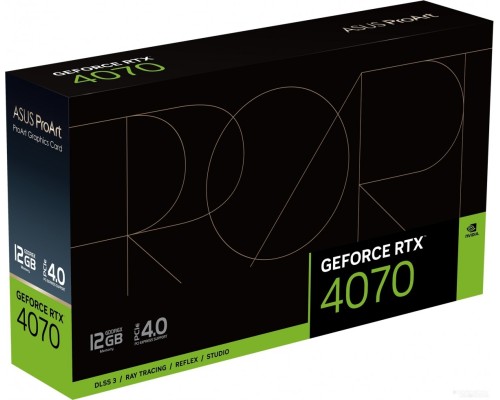 Видеокарта Asus ProArt GeForce RTX 4070 12GB GDDR6X PROART-RTX4070-12G