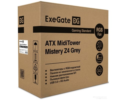 Корпус Exegate Mistery Z4 EX294389RUS