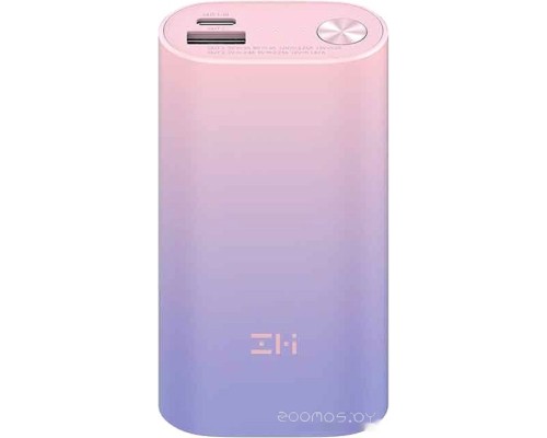 Портативное зарядное устройство ZMI QB818 10000mAh (розово-фиолетовый, китайская версия)