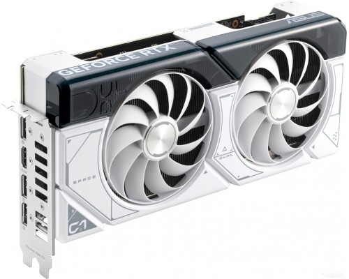 Видеокарта Asus Dual GeForce RTX 4070 Super White OC Edition 12GB GDDR6X DUAL-RTX4070S-O12G-WHITE