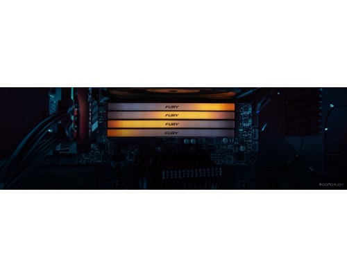 Модуль памяти Kingston FURY Renegade RGB 32ГБ DDR4 3200МГц KF432C16RB2A/32