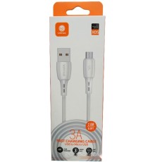 Кабель Vipfan X05 USB Type-A -microUSB (2 м, белый)