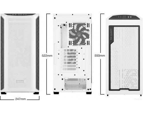 Корпус be quiet! Shadow Base 800 DX White BGW62