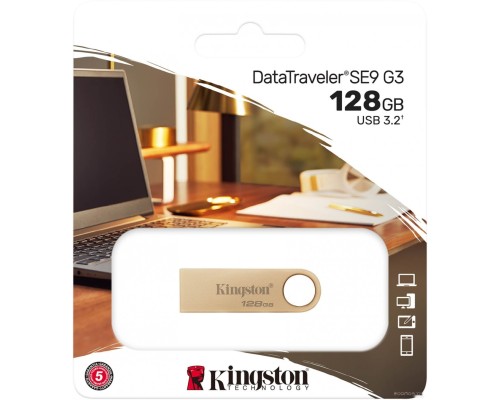 USB Flash Kingston DataTraveler SE9 G3 128GB DTSE9G3/128GB
