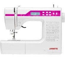Электромеханическая швейная машина Janete 2600A (розовый)