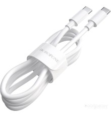 Кабель Borofone BX44 USB Type-C - USB Type-C (2 м, белый)