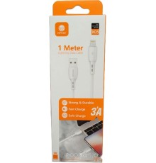 Кабель Vipfan X05 USB Type-A - Lightning (1 м, белый)