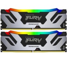 Модуль памяти Kingston FURY Renegade Silver RGB (KF564C32RSAK2-48)