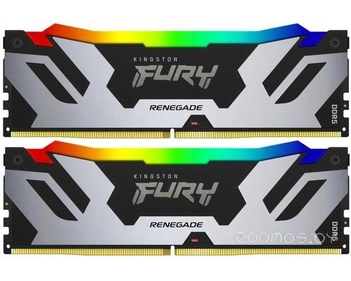 Модуль памяти Kingston FURY Renegade Silver RGB (KF564C32RSAK2-48)