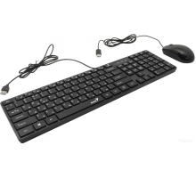 Клавиатура + мышь Genius SlimStar C126 (черный)