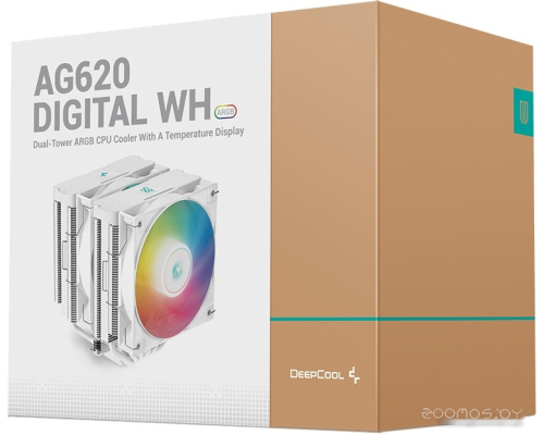 Кулер для процессора Deepcool AG620 Digital WH ARGB R-AG620-WHADMN-G-2