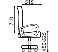 Офисное кресло Brabix Phaeton EX-502 (черный)